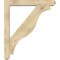 Ekena Millwork Funston Craftsman Rough Sawn Bracket w/ Offset Brace, Douglas Fir, 6"W x 38"D x 44"H BKT0604X38X44FST04RDF - alternate 3